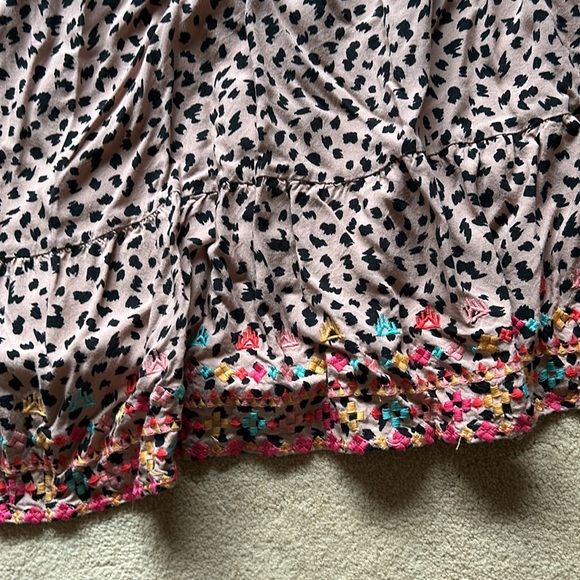 Savanna Jane dress/ tunic top.,Fully lined v-neck length 36” shoulder to hem - Picture 6 of 7